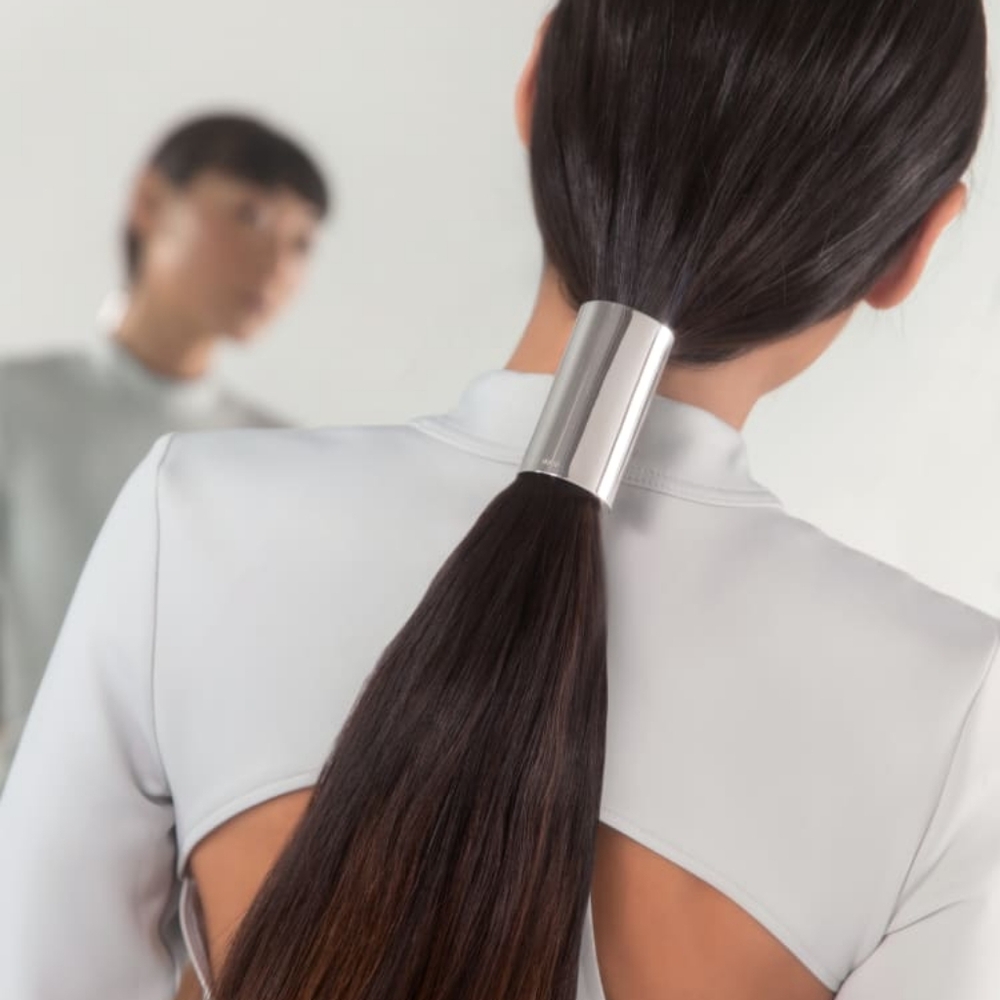 NWT $499 MAM ponytail cuff in silver
